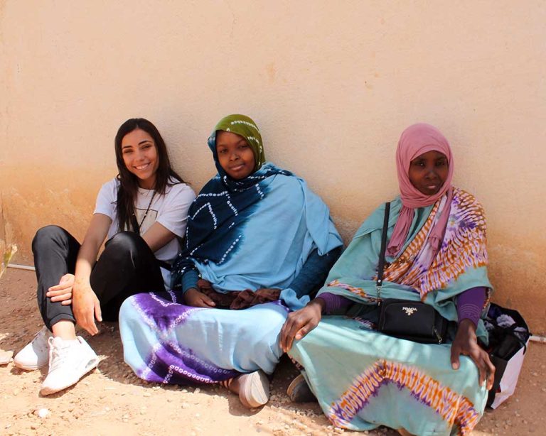 campamento de refugiados saharauis con la ONG Mundubat